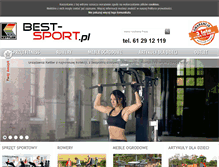 Tablet Screenshot of best-sport.pl